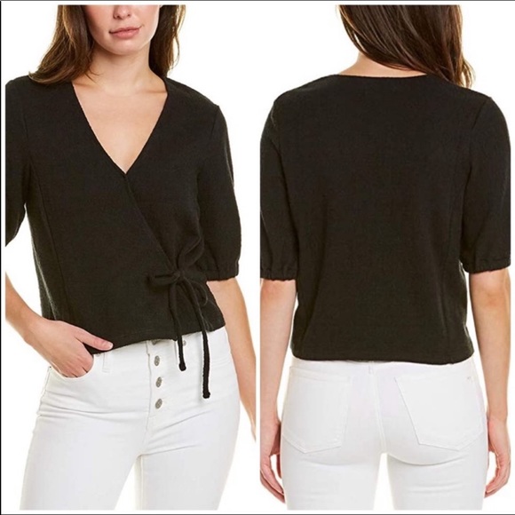Madewell Tops - MADEWELL puff sleeve wrap top